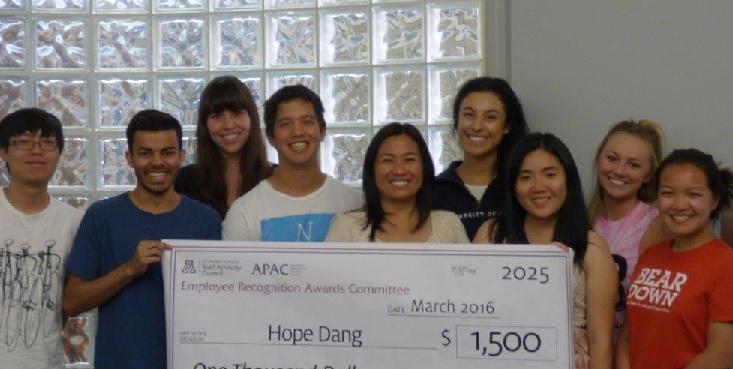 Hope and students happy at the news